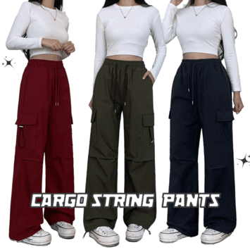 [2 versions] Maja Basket Cargo Pin Tuck Wide Pants (5 colors) [New Winter / Sweat Pants / Short Girls&#039; Pants / Block Core Look]