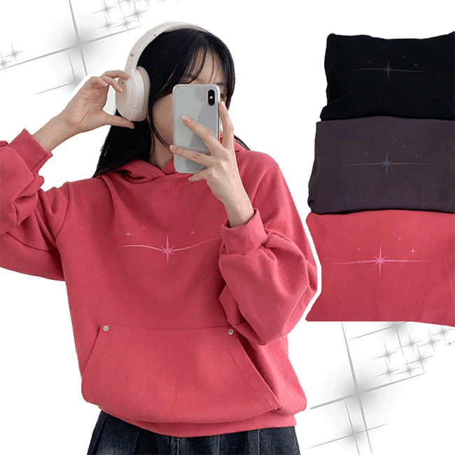 Kima Oversized Fit Hoodie (3 colors) [Unique/New Fall/y2k/Casual/Big Size/44-77]